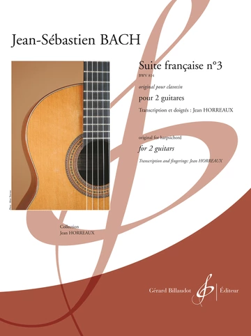 Suite française n° 3, BWV 814 Visuell